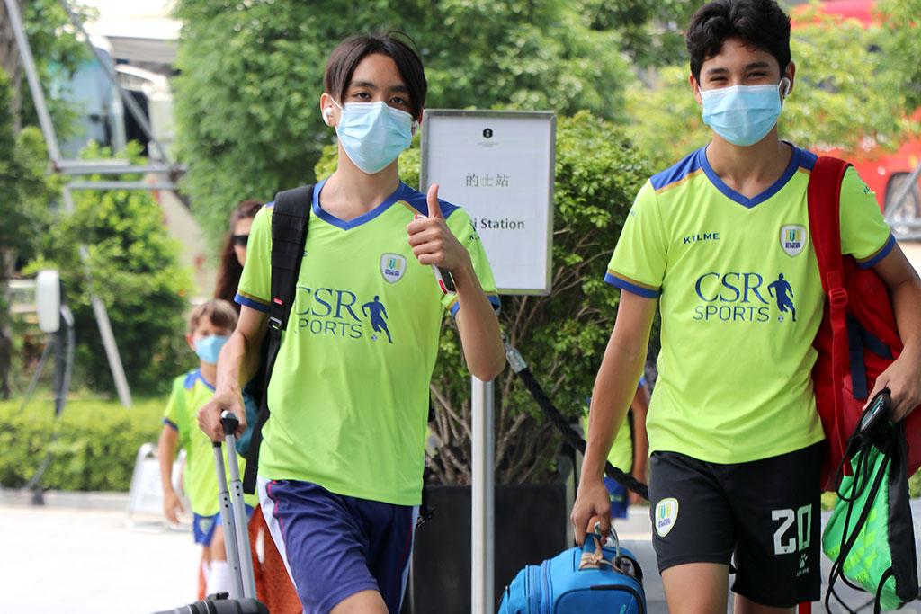 Macau - Chegada dos jovens atletas marca início do Soccer Camp II