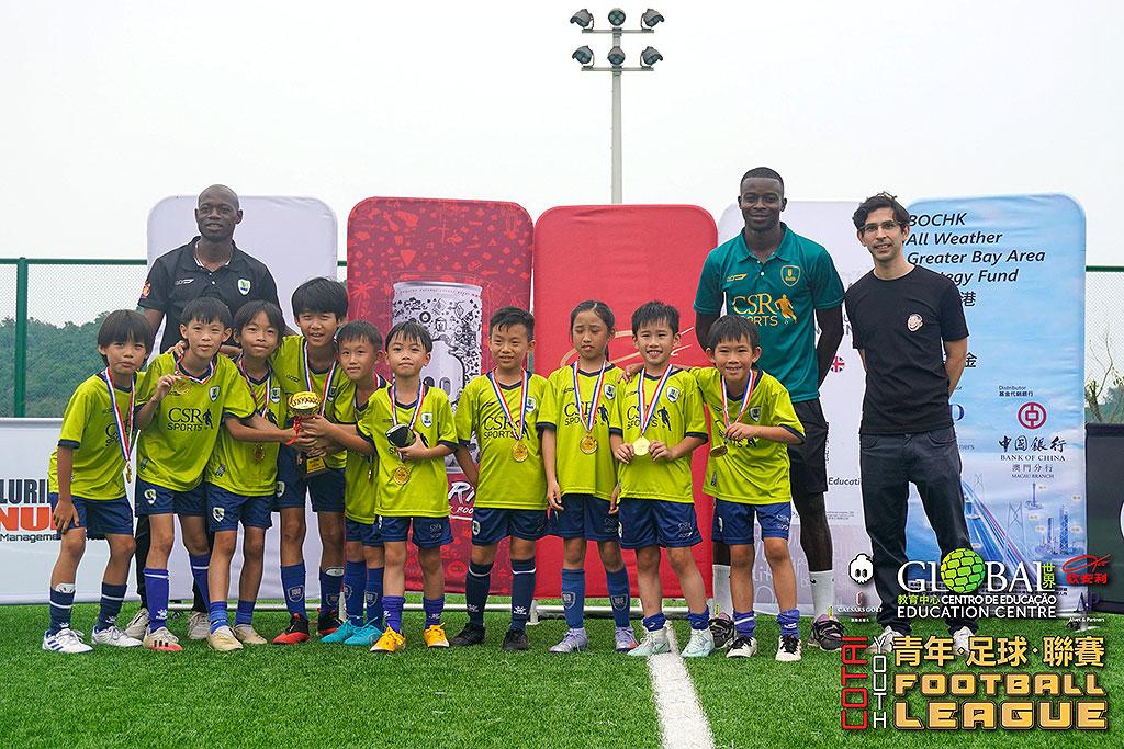 Macau - Ivo10 Brazil é 3ª lugar na Cotai Youth Football League U10 – 2022 Spring Edition