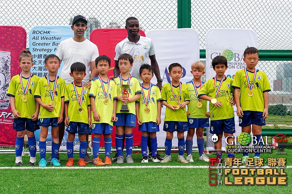 Macau - U8 da Ivo10 Brazil é 3ª colocado da Cotai Youth Football League - 2002 Spring Edition