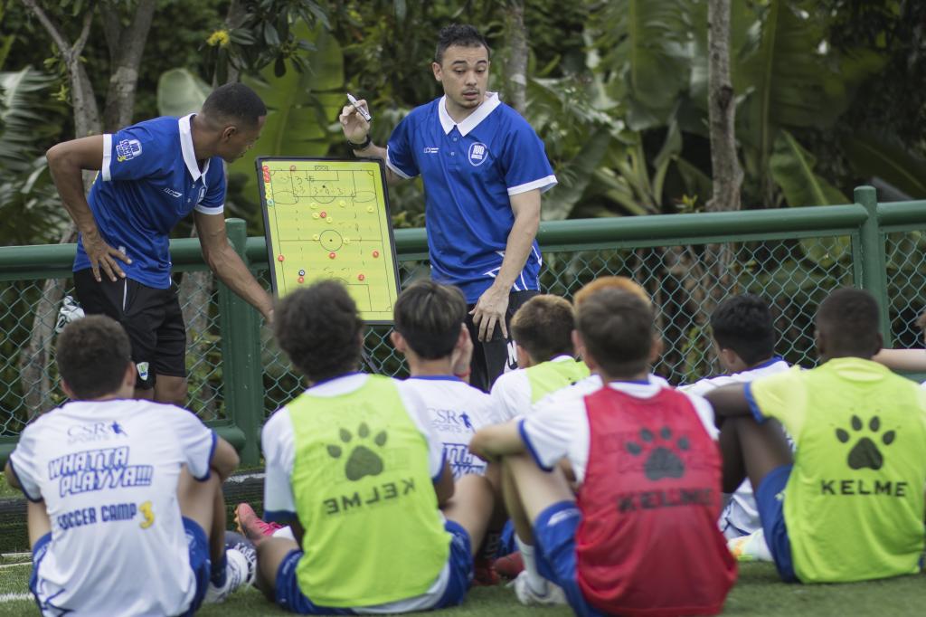 Macau - First day of Soccer Camp 3 U10 to U16 training - 21/08/2022