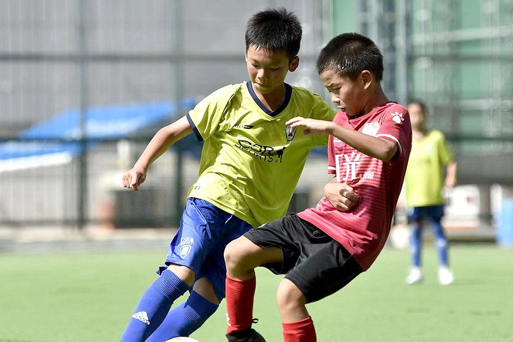 Macau - U8 and U10 teams from Ivo10 Brazil play friendlies matches against Zhongneng, from China