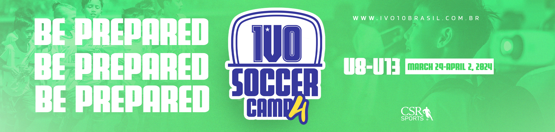 Ivo Soccer Camp 4 - March, 29 to April, 2, 2024